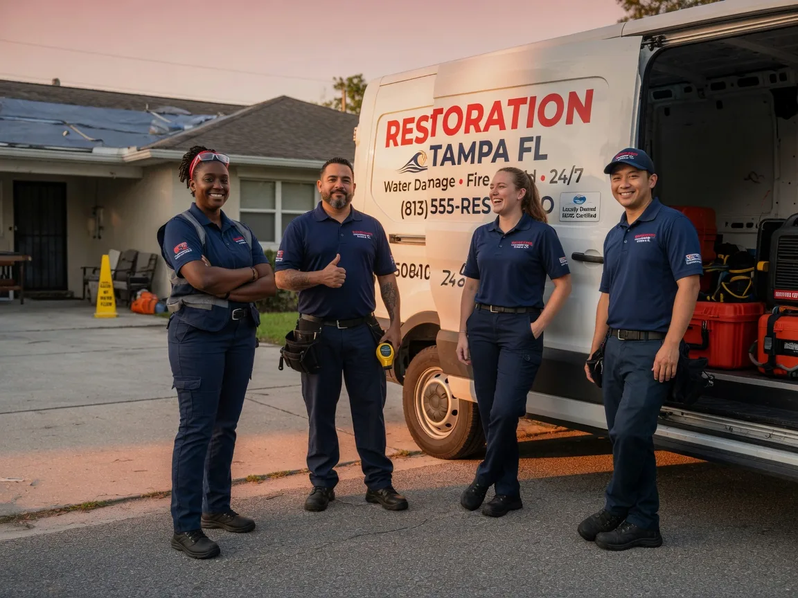 Water Damage Restoration company in Hudson, SD